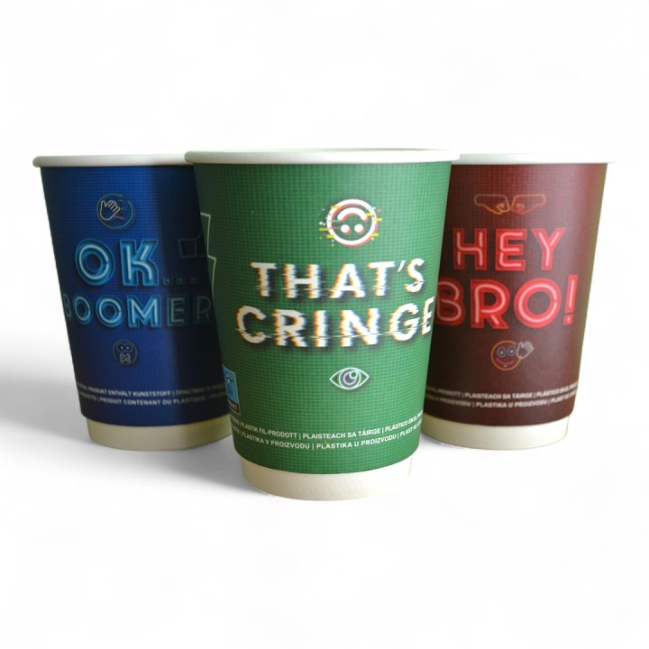 ΠΟΤΗΡΙΑ ΧΑΡΤΙΝΑ ΔΙΠΛΟΤΟΙΧΑ ''GEN Z''